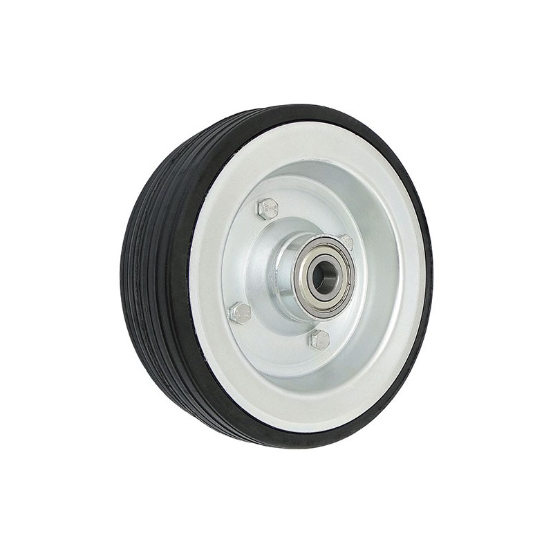 Metallgummirad Ø 225 mm mit Kugellager