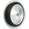 Metallgummirad Ø 400 mm /  Ø 25 mm mit Kugellager