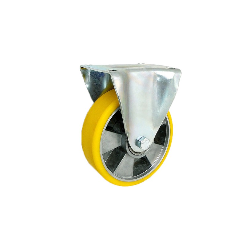 Aluminium-polyurethan-räder Ø 160 mm in nicht-kippbaren Gehäusen