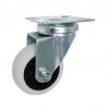 Möbelrolle Ø 50 mm in kippbaren Gehäuse