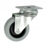 Möbelrolle Ø 75 mm in kippbaren Gehäuse
