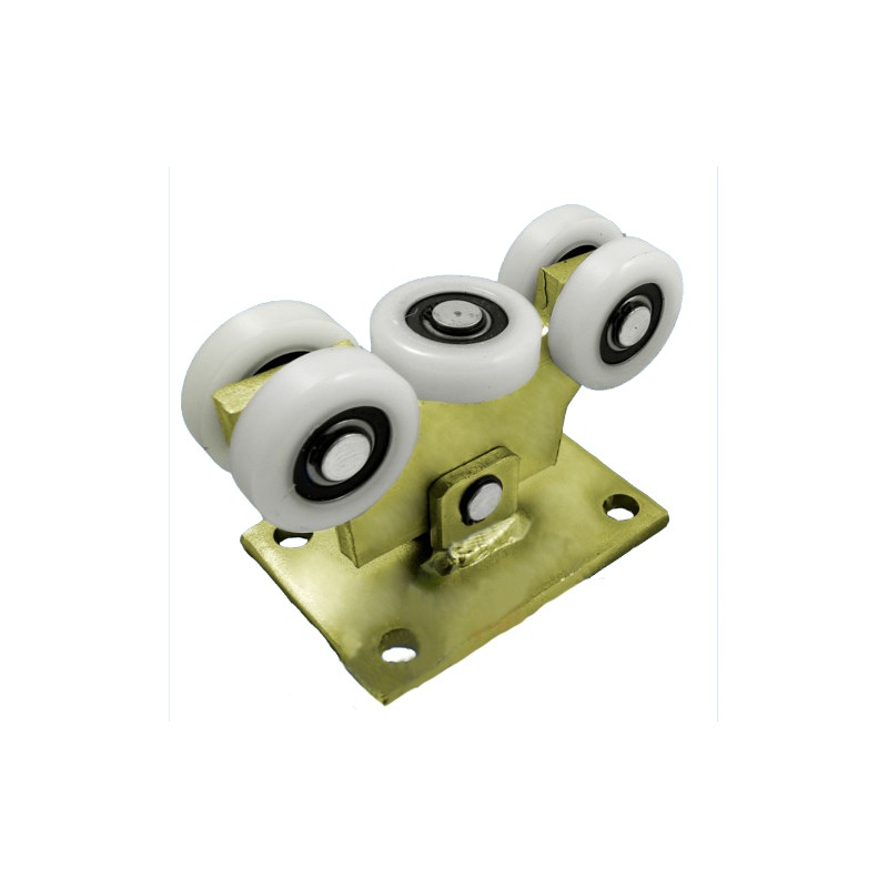 Rollenwagen mit 5 Rollen, kippbar, ohne Höhenverstellung