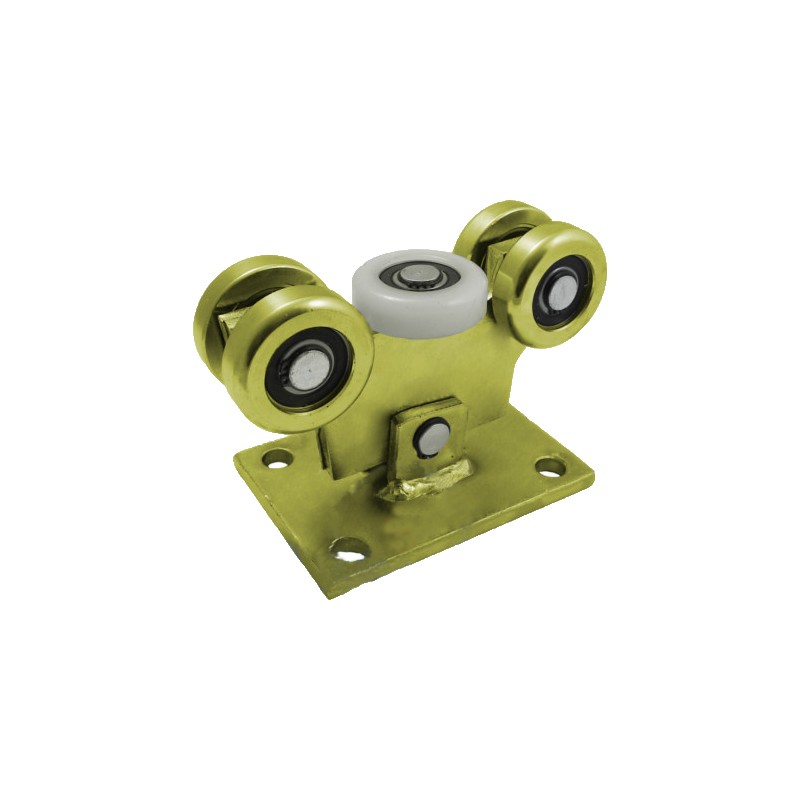 Rollenwagen mit 5 Rollen, kippbar, ohne Höhenverstellung