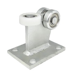 Rollenwagen mit 3 Rollen, ohne Höhenverstellung