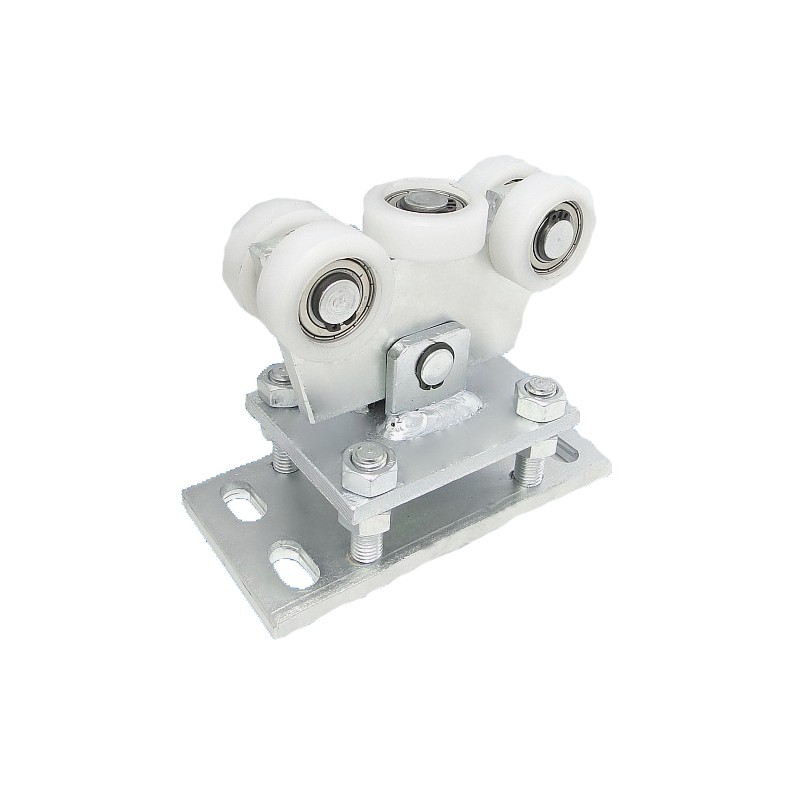 Rollenwagen mit 5 Rollen, kippbar, mit Höhenverstellung