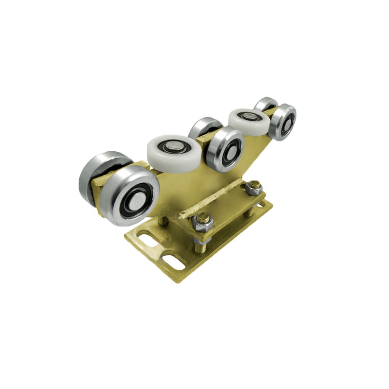 Rollenwagen mit 8 Rollen, kippbar, mit Höhenverstellung