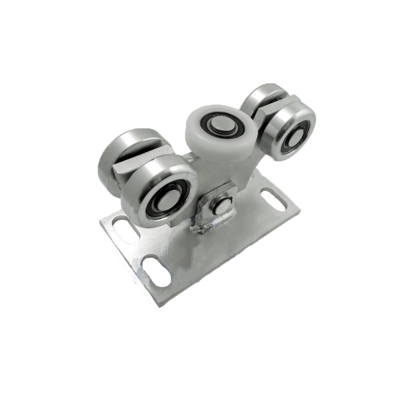 Rollenwagen mit 5 Rollen, kippbar, ohne Höhenverstellung