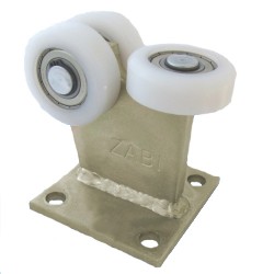 Rollenwagen mit 3 Rollen, ohne Höhenverstellung