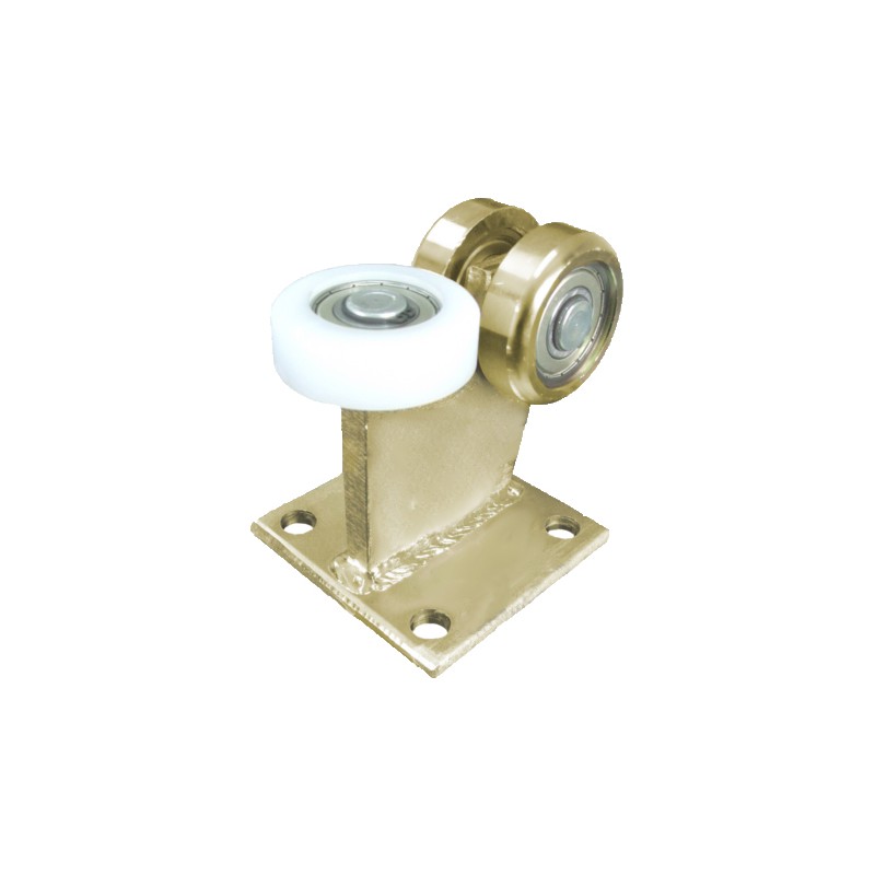 Rollenwagen mit 3 Rollen, ohne Höhenverstellung