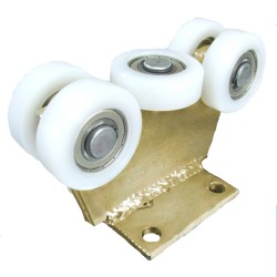 Rollenwagen mit 5 Rollen, ohne Höhenverstellung