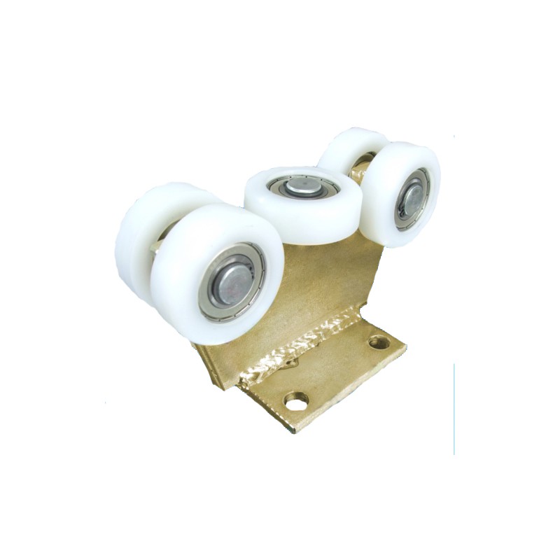 Rollenwagen mit 5 Rollen, ohne Höhenverstellung