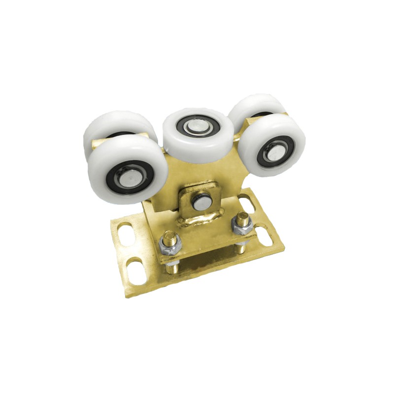 Rollenwagen mit 5 Rollen, kippbar, mit Höhenverstellung