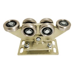 Rollenwagen mit 6 Rollen, kippbar, mit Höhenverstellung