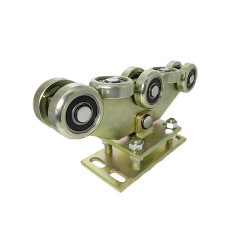 Rollenwagen mit 8 Rollen, kippbar, mit Höhenverstellung