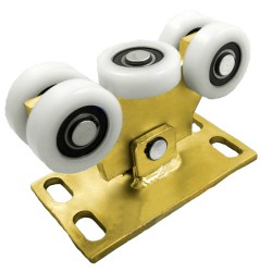 Rollenwagen mit 5 Rollen, kippbar, ohne Höhenverstellung