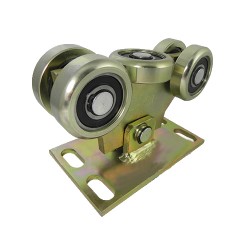 Rollenwagen mit 5 Rollen, kippbar, ohne Höhenverstellung