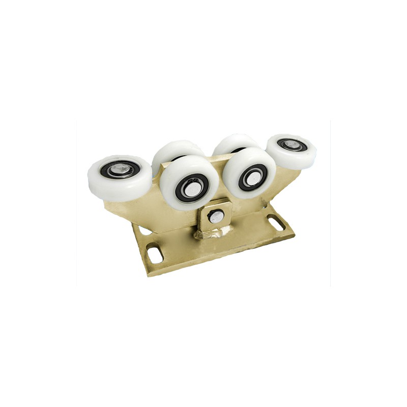 Rollenwagen mit 6 Rollen, kippbar, ohne Höhenverstellung