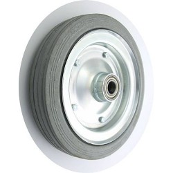 Metallgummirad Ø 250 mm /  Ø 25 mm mit Kugellager