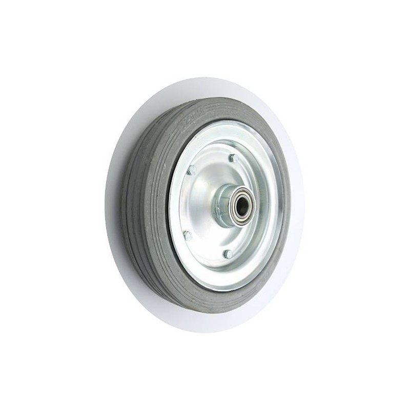 Metallgummirad Ø 250 mm /  Ø 25 mm mit Kugellager