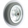 Metallgummirad Ø 250 mm /  Ø 25 mm mit Kugellager