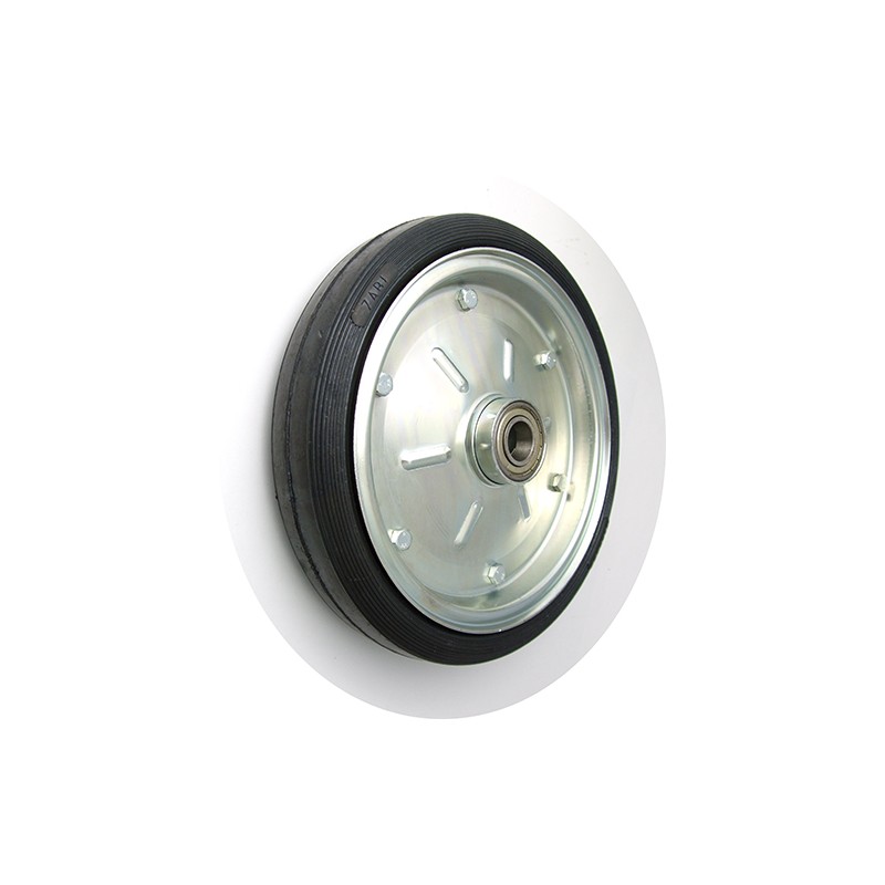 Metallgummirad Ø 300 mm / Ø 25 mm mit Kugellager