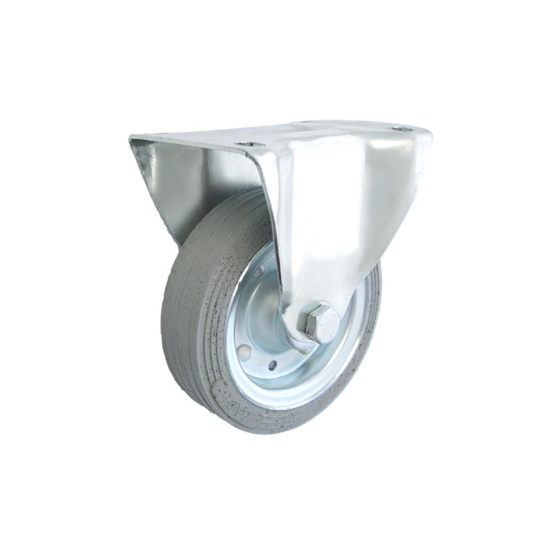 Metallgummirad Ø 140 mm in nicht-kippbaren Gehäusen