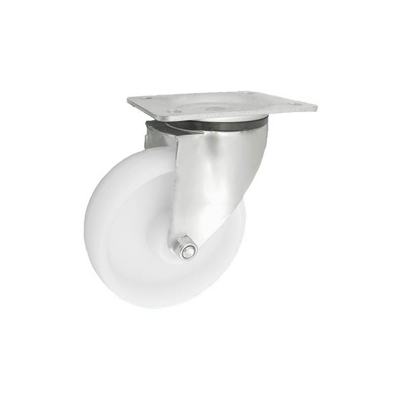 Polyamidräder Ø 160 mm in kippbaren Gehäusen