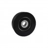 Polyurethanrolle Ø 55mm mit Kugellager