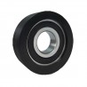 Polyurethanrolle Ø 100mm mit Kugellager