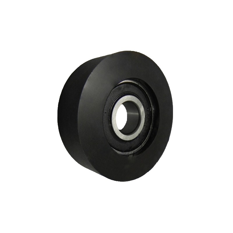 Polyurethanrolle Ø 80mm mit Kugellager