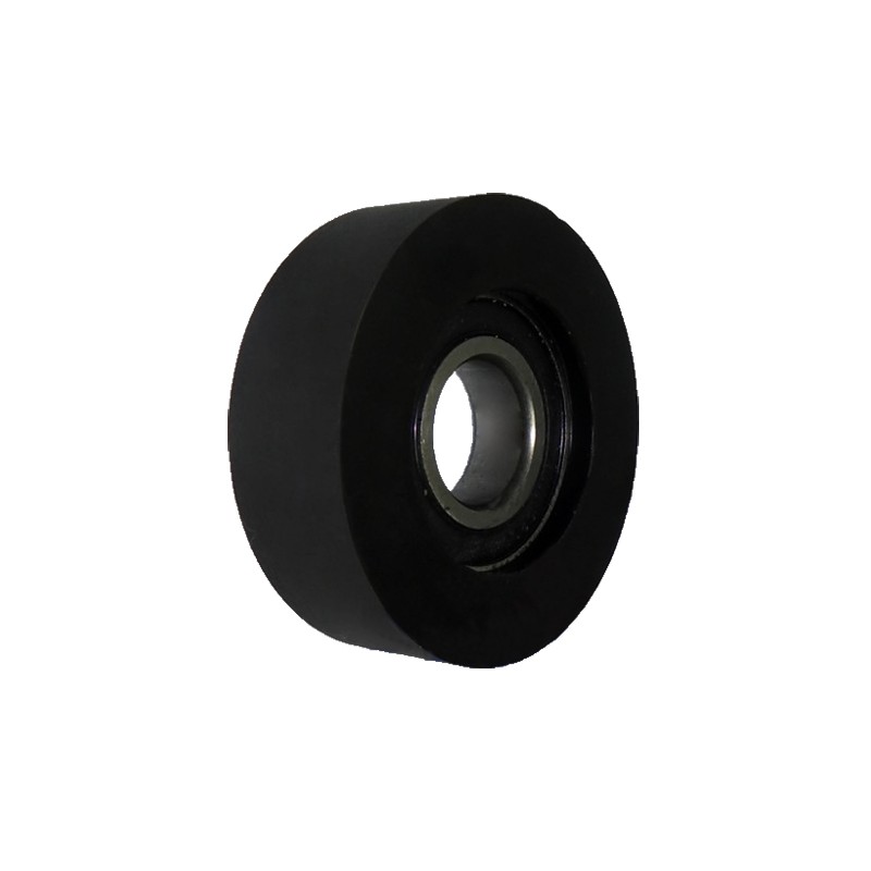 Polyurethanrolle Ø 80mm mit Kugellager