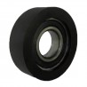 Polyurethanrolle Ø 80mm mit Kugellager