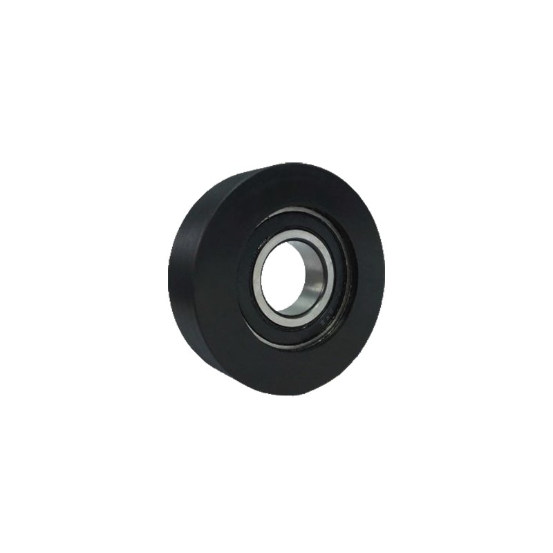 Polyurethanrolle Ø 90mm mit Kugellager