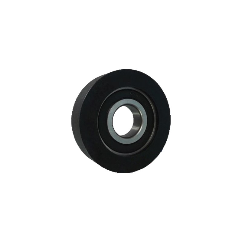 Polyurethanrolle Ø 109mm mit Kugellager