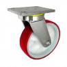 Polyamid-Polyurethanräder Ø 200 mm in kippbaren Gehäusen