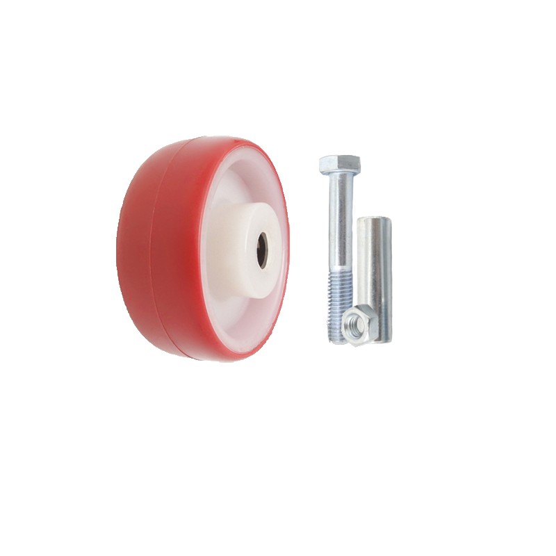 Polyamid-Polyurethanräder Ø 80 mm mit Montage-Set