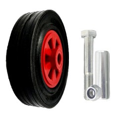 Kunststoffgummirad Ø 180 mm mit Montage-Set / 51TX