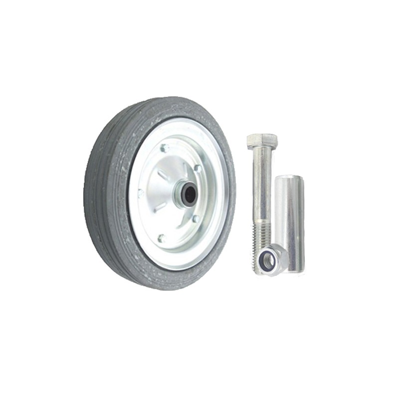 Metallgummirad Ø 250 mm mit Montage-Set