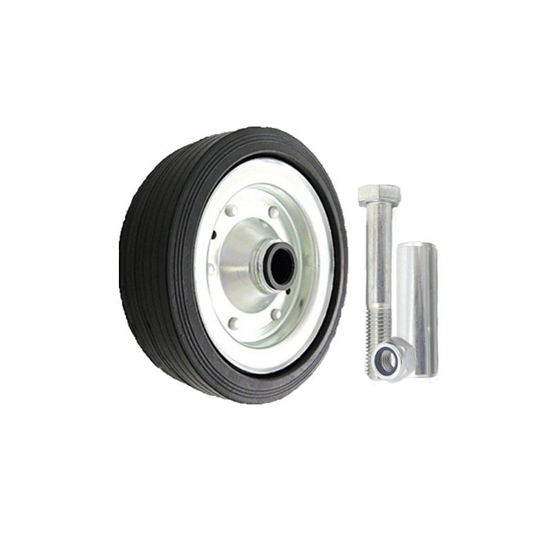 Metallgummirad Ø 200 mm mit Montage-Set