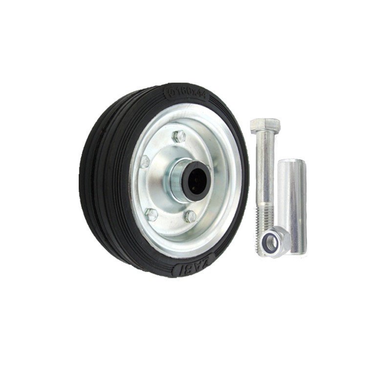 Metallgummirad Ø 160 mm mit Montage-Set/41N