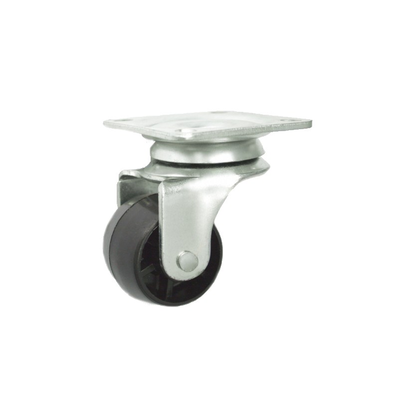 Möbelrolle Ø 30 mm in kippbaren Gehäuse