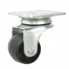 Möbelrolle Ø 30 mm in kippbaren Gehäuse