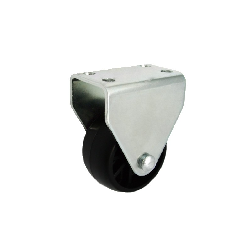 Möbelrolle Ø 40 mm in nicht-kippbaren Gehäuse
