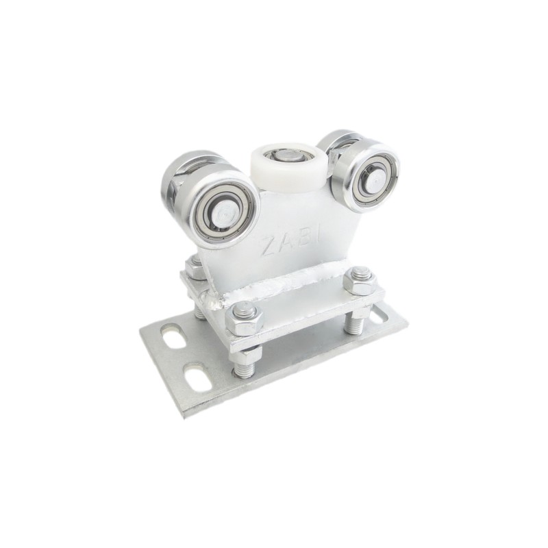 Rollenwagen mit 5 Rollen, nicht kippbar, mit Höhenverstellung