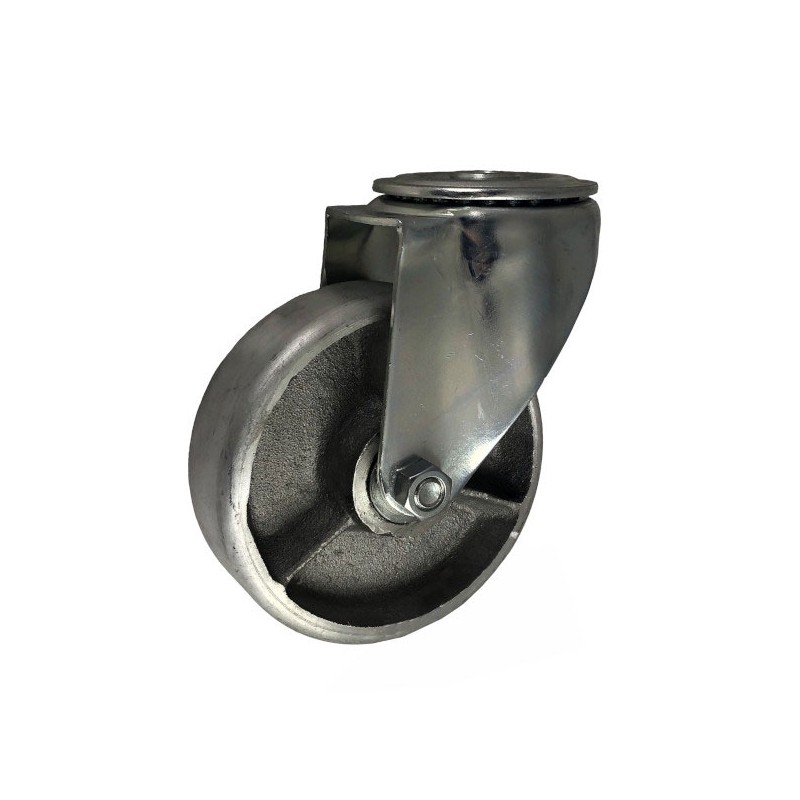 Räder 140 mm mit Wärmebeständigkeit bis 300°C in kippbaren Gehäusen - A37