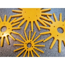 Unkrautstecher 401mm 18 Arme 83 Shorea / 401-18/83