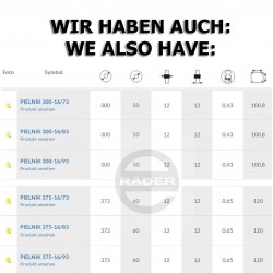 Unkrautstecher 401mm 18 Arme 83 Shorea / 401-18/83