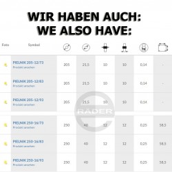 Unkrautstecher 205mm 12 Arme 93 Shorea / 205-12/93