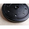 Kunststoffgummirad Ø 250mm  elastisch / Ø 20 mm