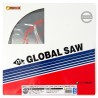 Japanisches Stahlsägeblatt 355 x 2.4/2.0 x 25.4mm / 64 Zähne, CERMET
